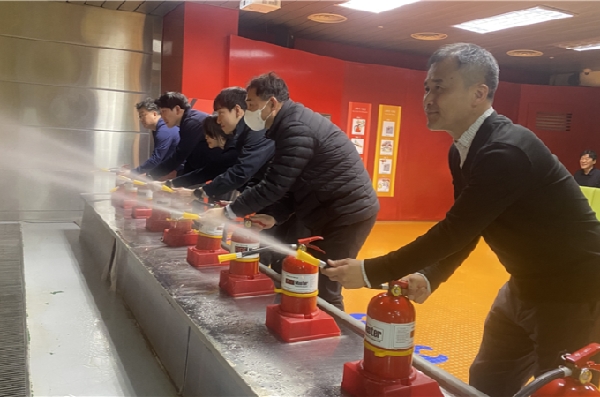 학교법인 건국대의 안전관리는 철저한  실전형  대표이미지